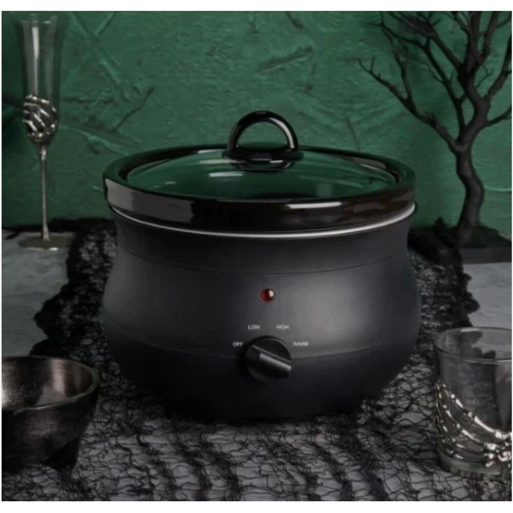 NIB IN HAND SMITH & CLARK 5-Quart Cauldron Slow Cooker Halloween